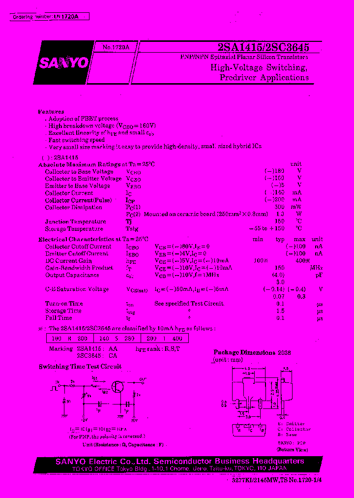 2SA1415_175965.PDF Datasheet