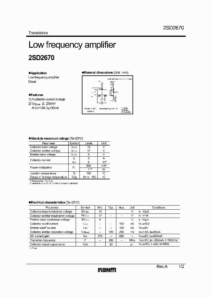 2SD2670_133581.PDF Datasheet