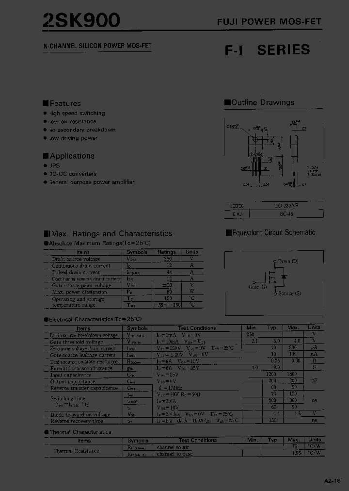 2SK900_12626.PDF Datasheet