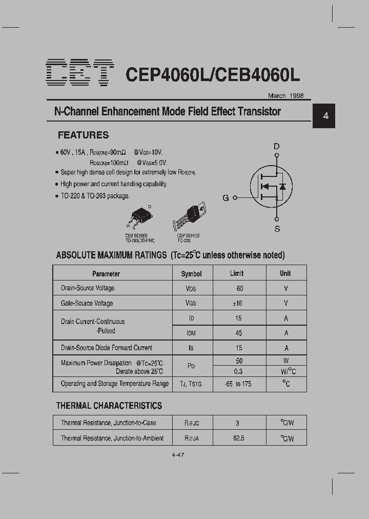 CEP4060L_99127.PDF Datasheet