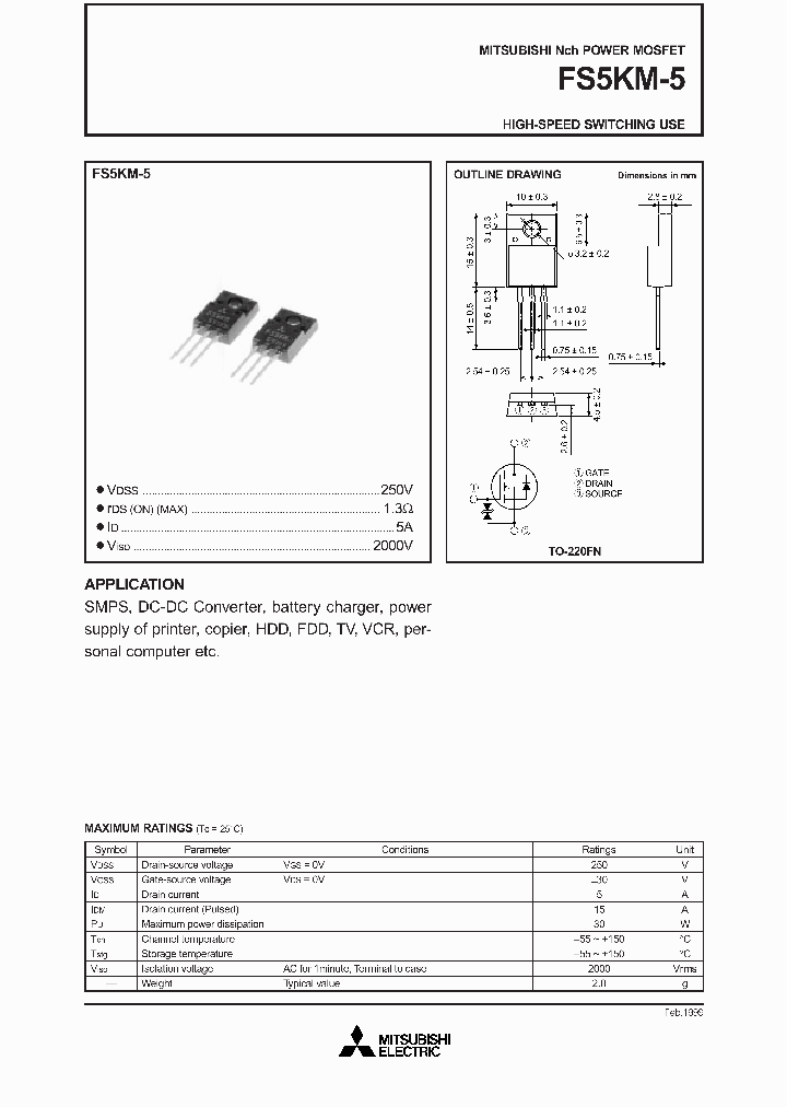 FS5KM-5_184975.PDF Datasheet