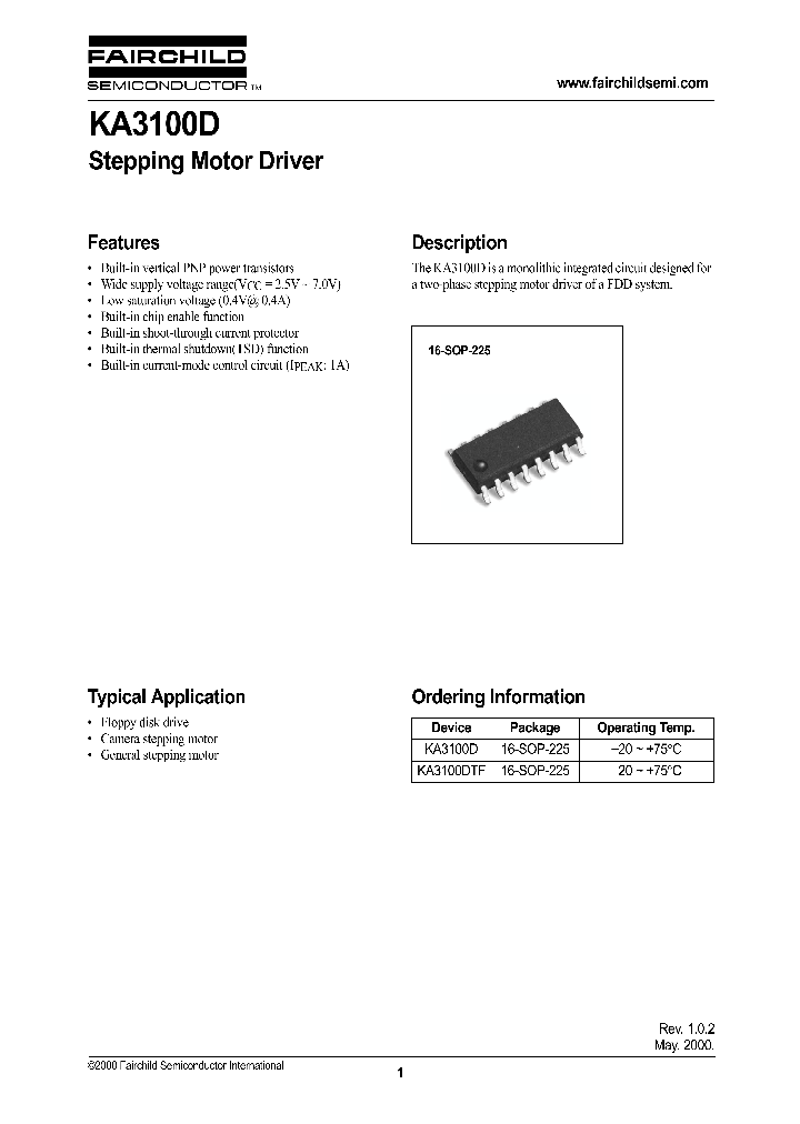 KA3100D_190279.PDF Datasheet