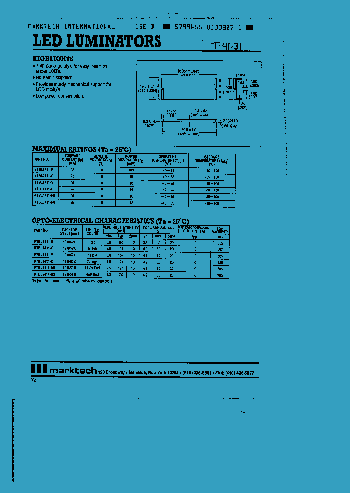 MTBL5411-RG_162714.PDF Datasheet