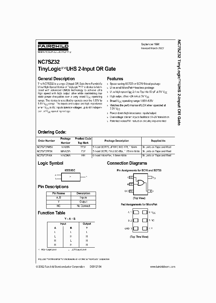 NC7SZ32_33242.PDF Datasheet