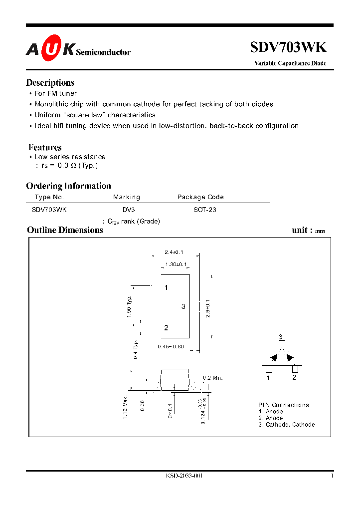 SDV703WK_55806.PDF Datasheet