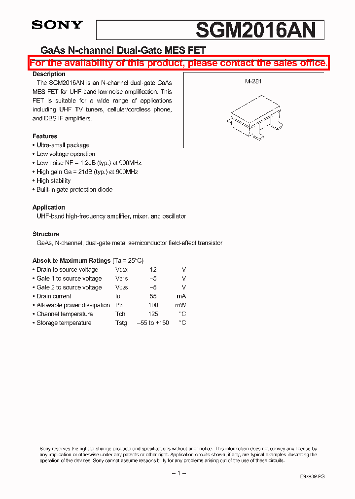 SGM2016AN_113994.PDF Datasheet