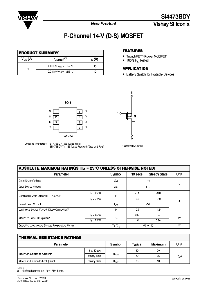 SI4473BDY_172491.PDF Datasheet