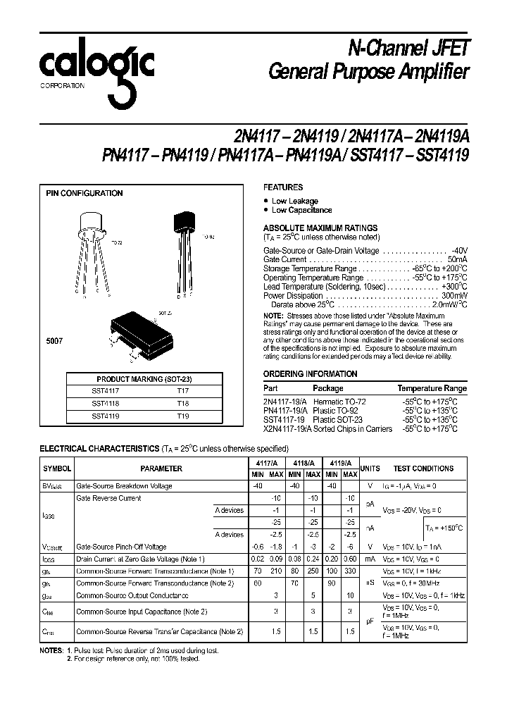 SST4117_77558.PDF Datasheet