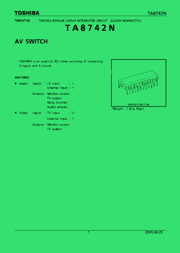 TA8742N_71885.PDF Datasheet