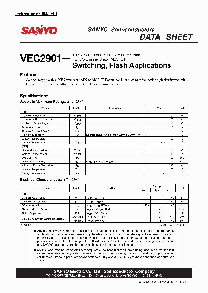 VEC2901_176133.PDF Datasheet