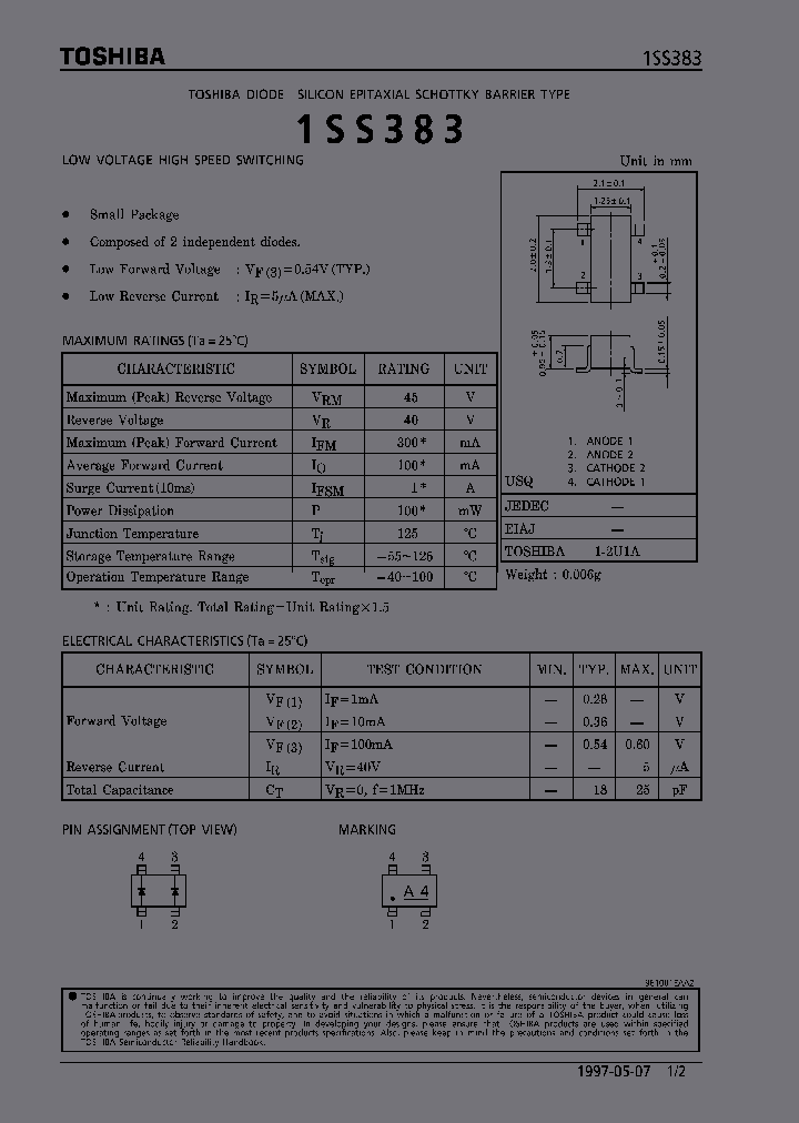 1SS383_276119.PDF Datasheet