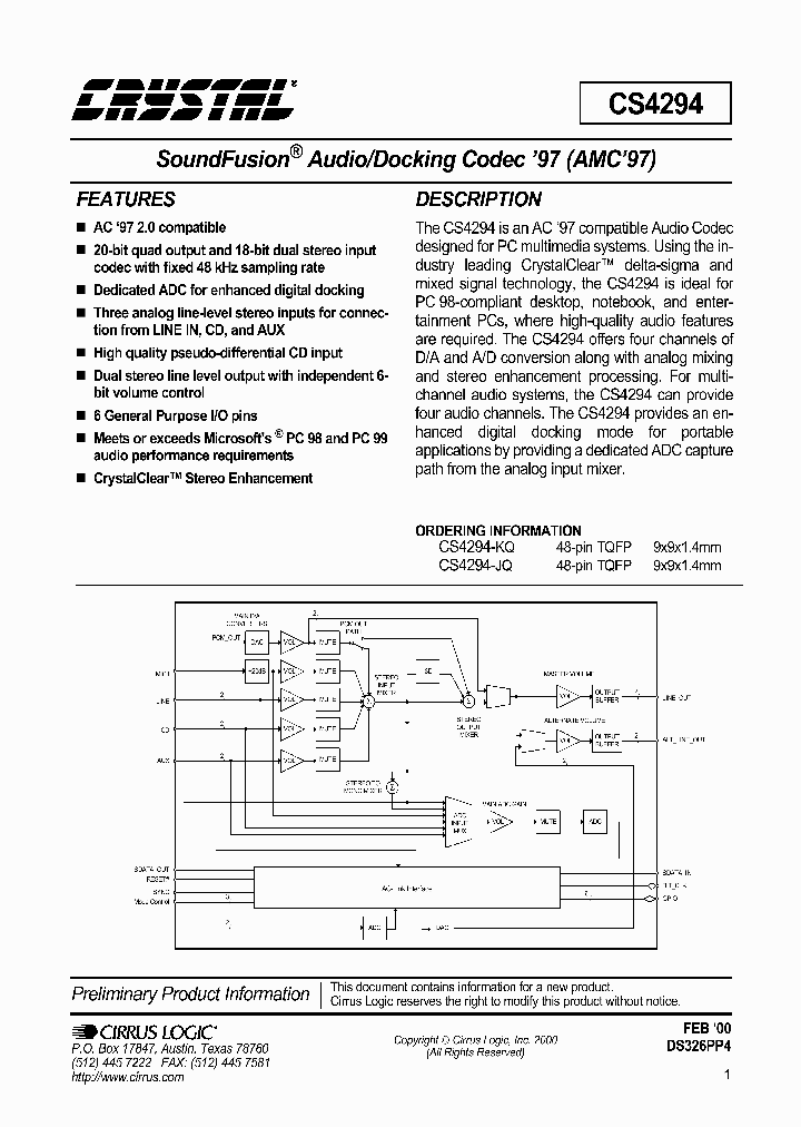 CS4294A_274989.PDF Datasheet