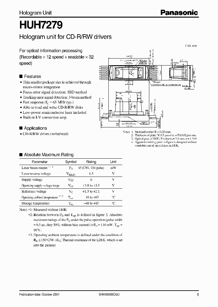 HUH7279_277762.PDF Datasheet