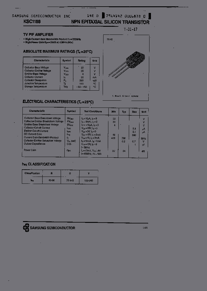 KSC1188_259234.PDF Datasheet