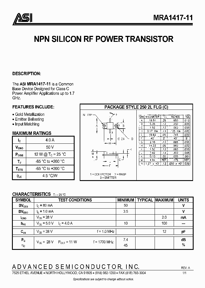 MRA1417-11_242359.PDF Datasheet