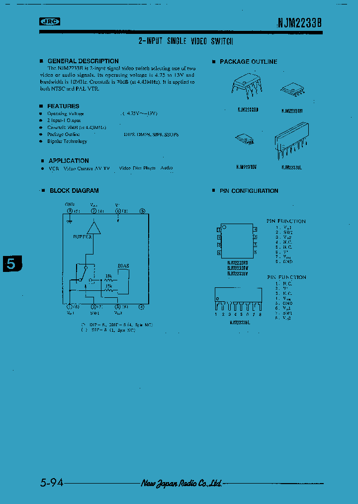 NJM2233B_295575.PDF Datasheet