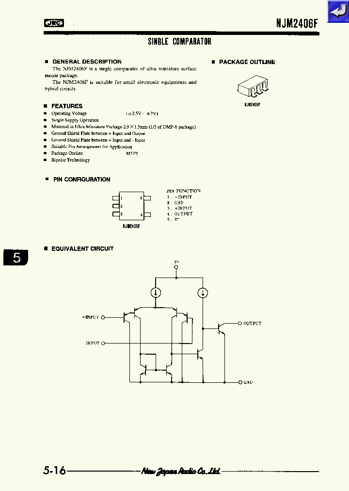 NJM2406F_258463.PDF Datasheet