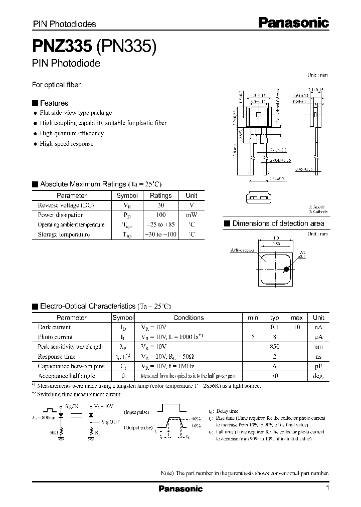 PNZ335_267390.PDF Datasheet