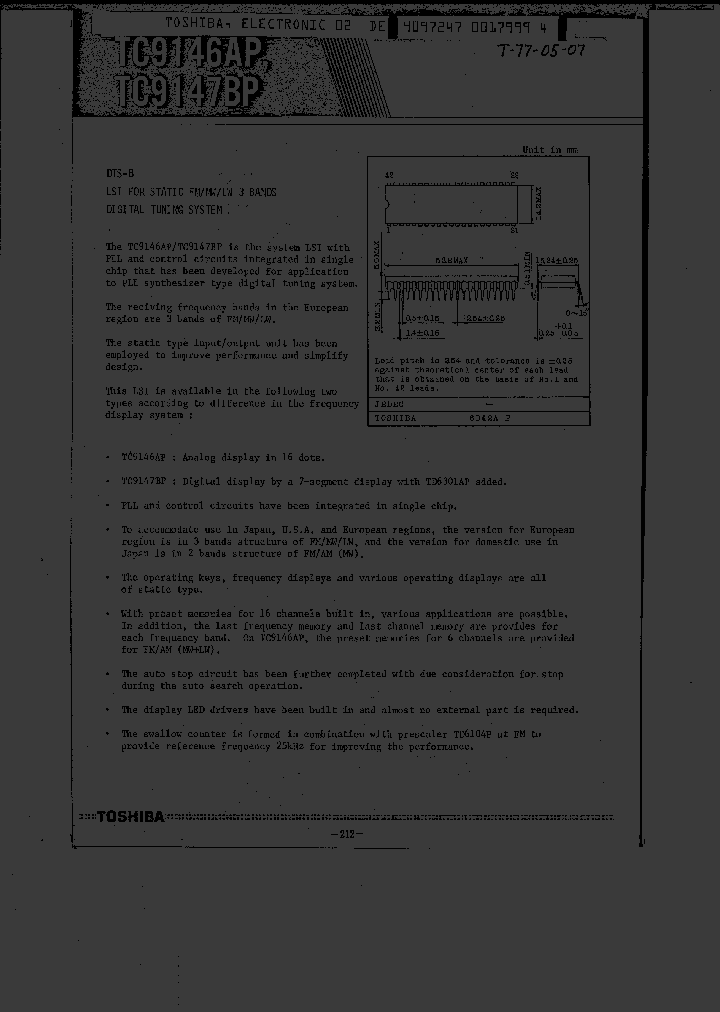 TC9147BP_252316.PDF Datasheet