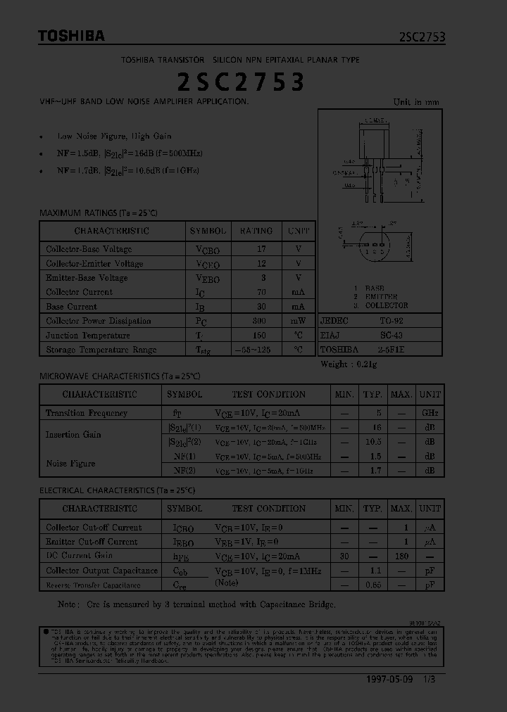 2SC2753_246487.PDF Datasheet