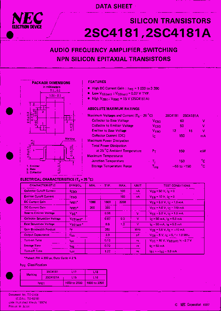 2SC4181_245220.PDF Datasheet