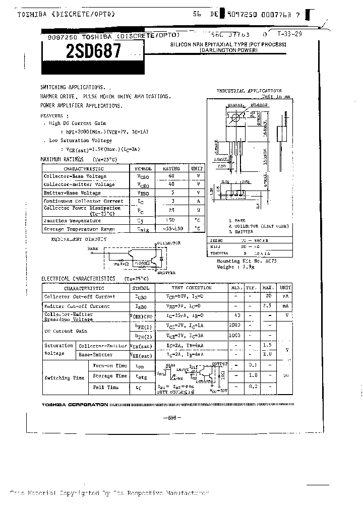 2SD687_241158.PDF Datasheet