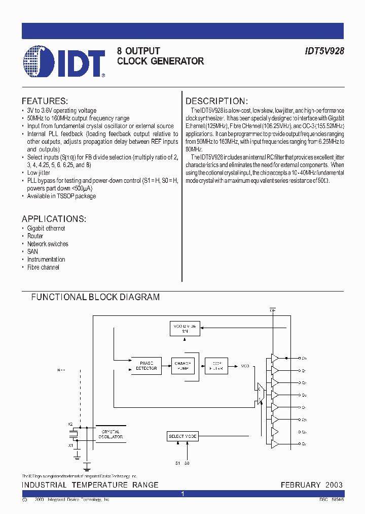 IDT5V928PG_196716.PDF Datasheet