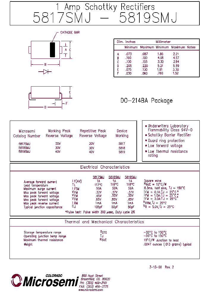 MBRS130T3_265505.PDF Datasheet