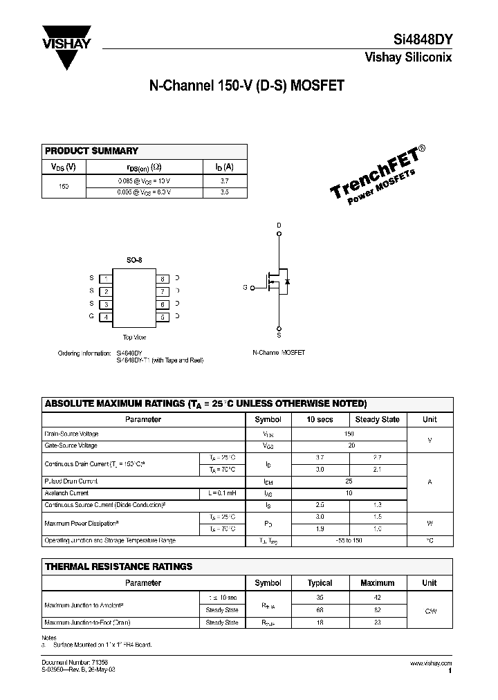 SI4848DY_226368.PDF Datasheet