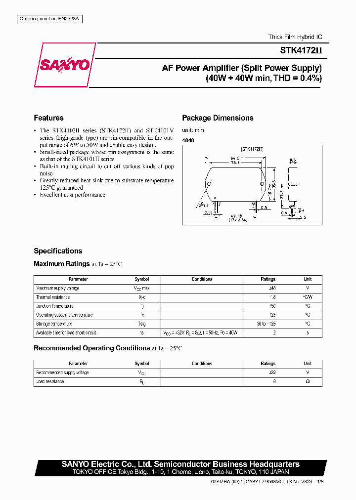 STK4172_216930.PDF Datasheet