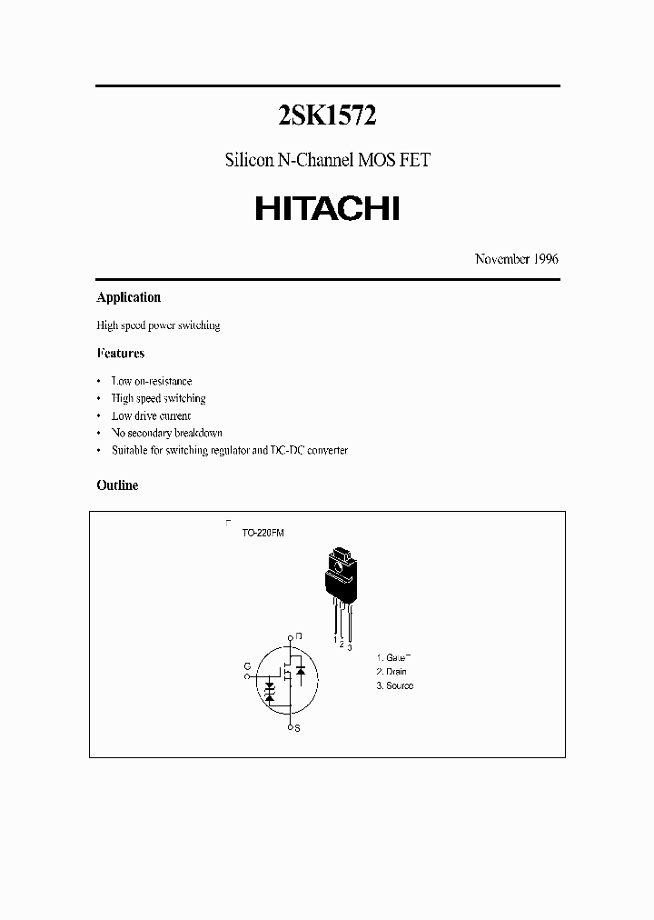 2SK1572_181522.PDF Datasheet