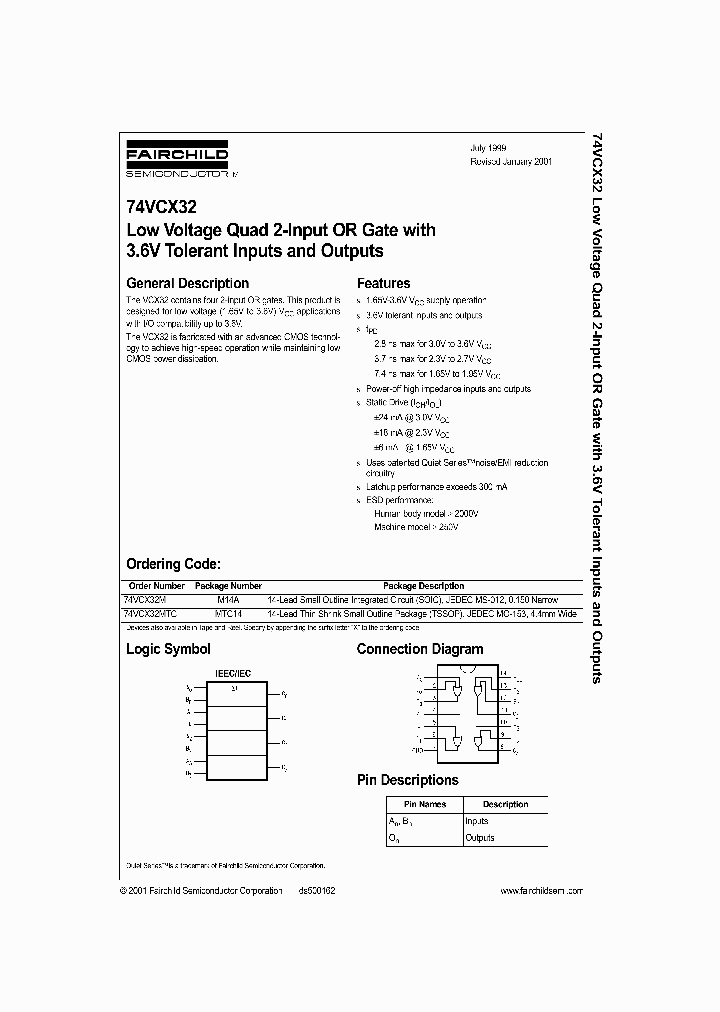 74VCX32_312934.PDF Datasheet