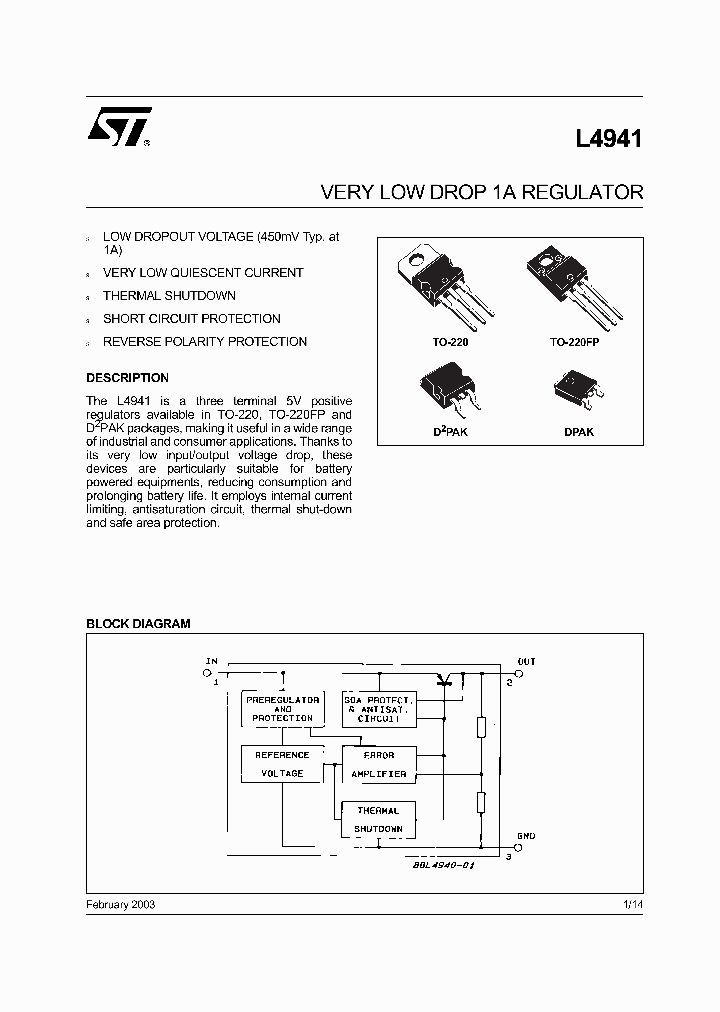 L4941B_341992.PDF Datasheet