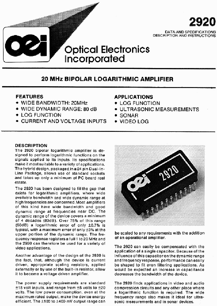 OEI2920_326045.PDF Datasheet