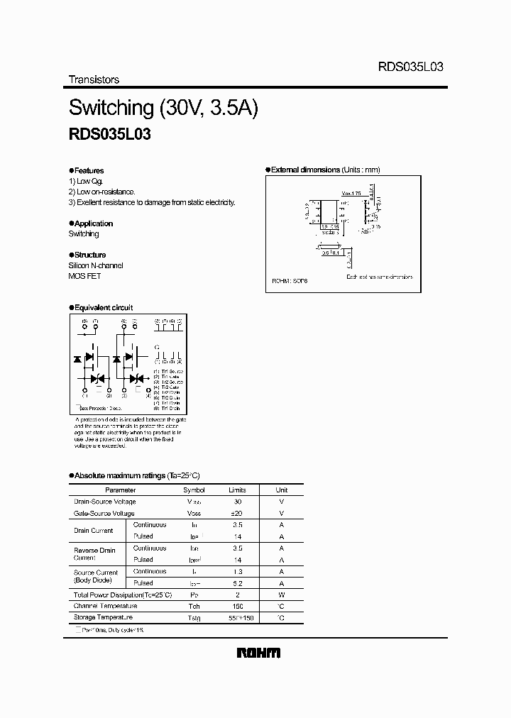 RDS035_196644.PDF Datasheet