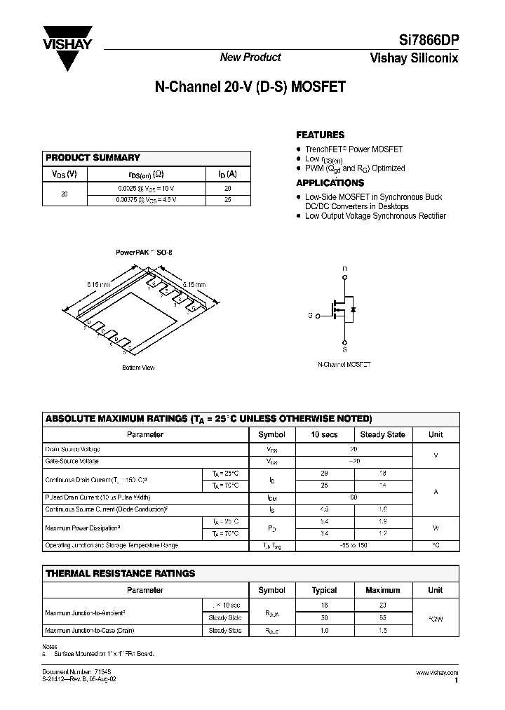 SI7866DP_318815.PDF Datasheet