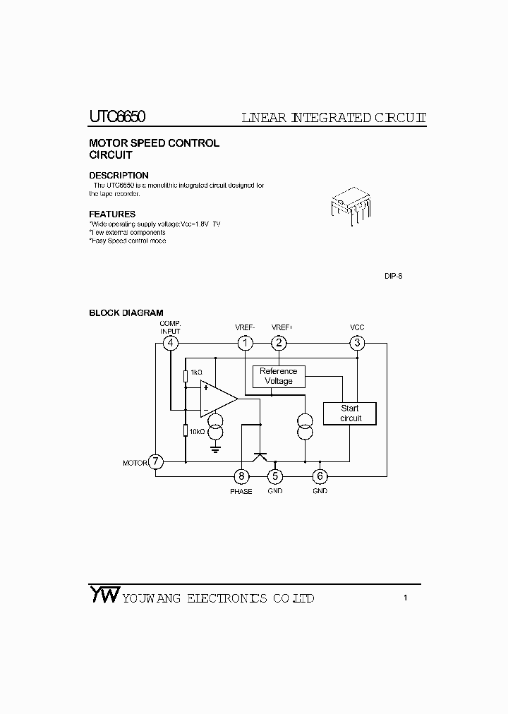 UTC6650_336680.PDF Datasheet