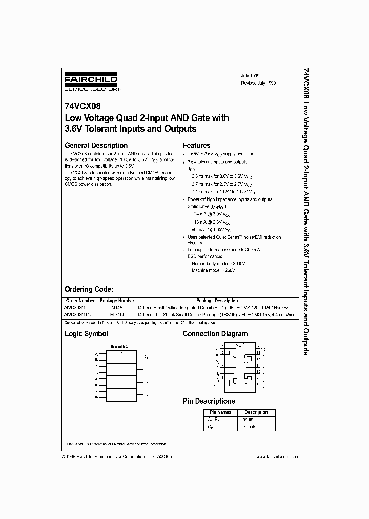 74VCX08MTC_389984.PDF Datasheet