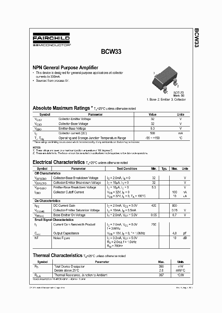 BCW33_409897.PDF Datasheet