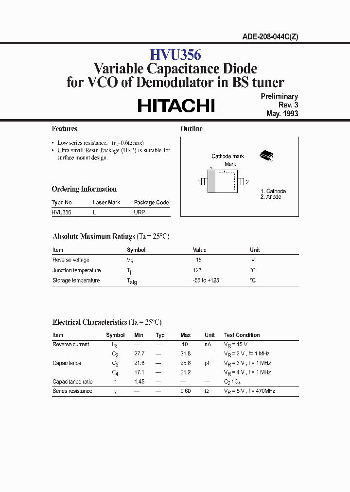 HVU356_394459.PDF Datasheet