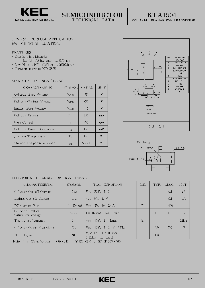 KTA1504_427751.PDF Datasheet