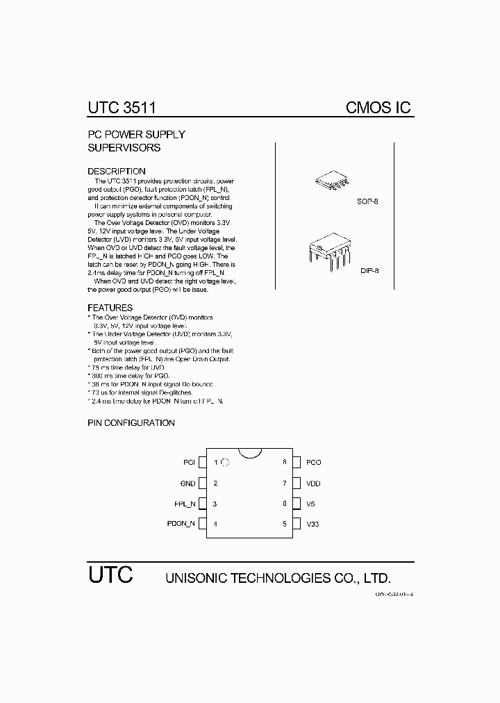 UTC3511_406565.PDF Datasheet