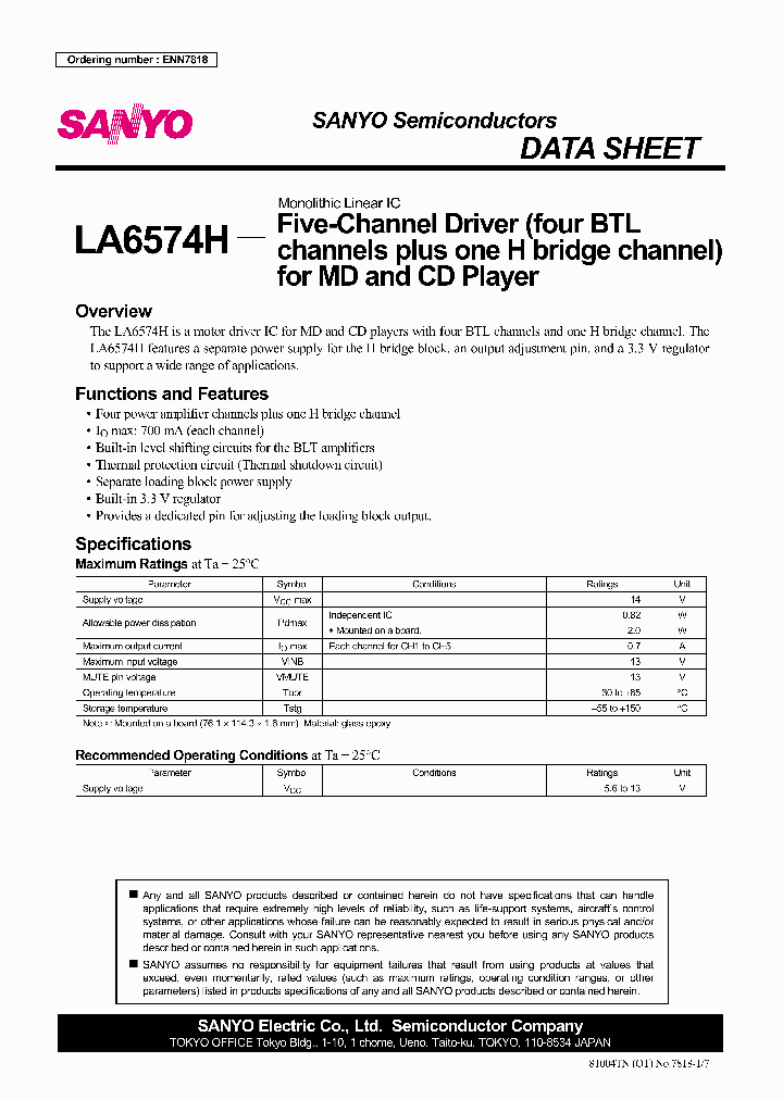 LA6574H_445040.PDF Datasheet