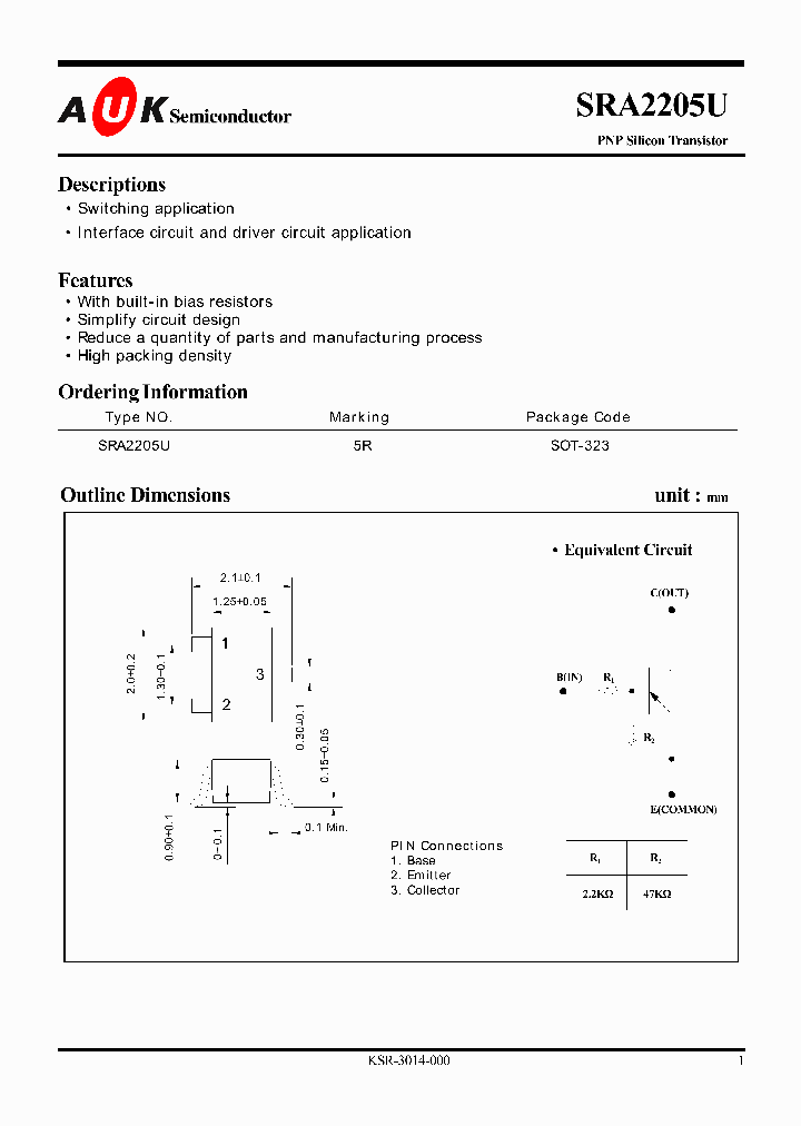 SRA2205U_472046.PDF Datasheet