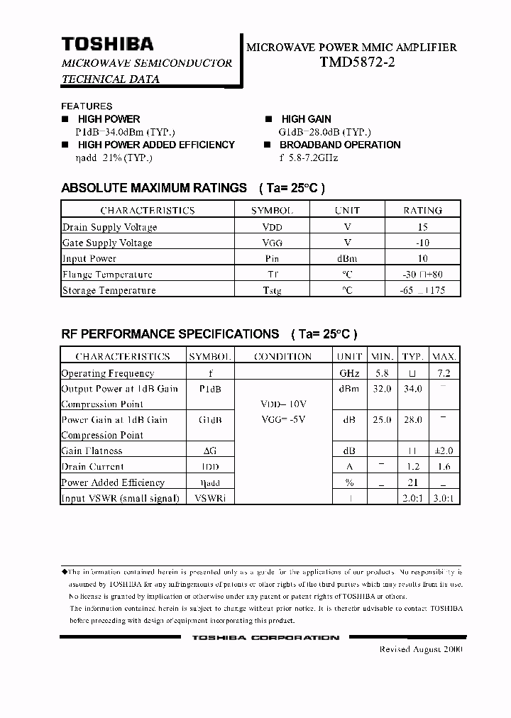 TMD5872-2_595540.PDF Datasheet