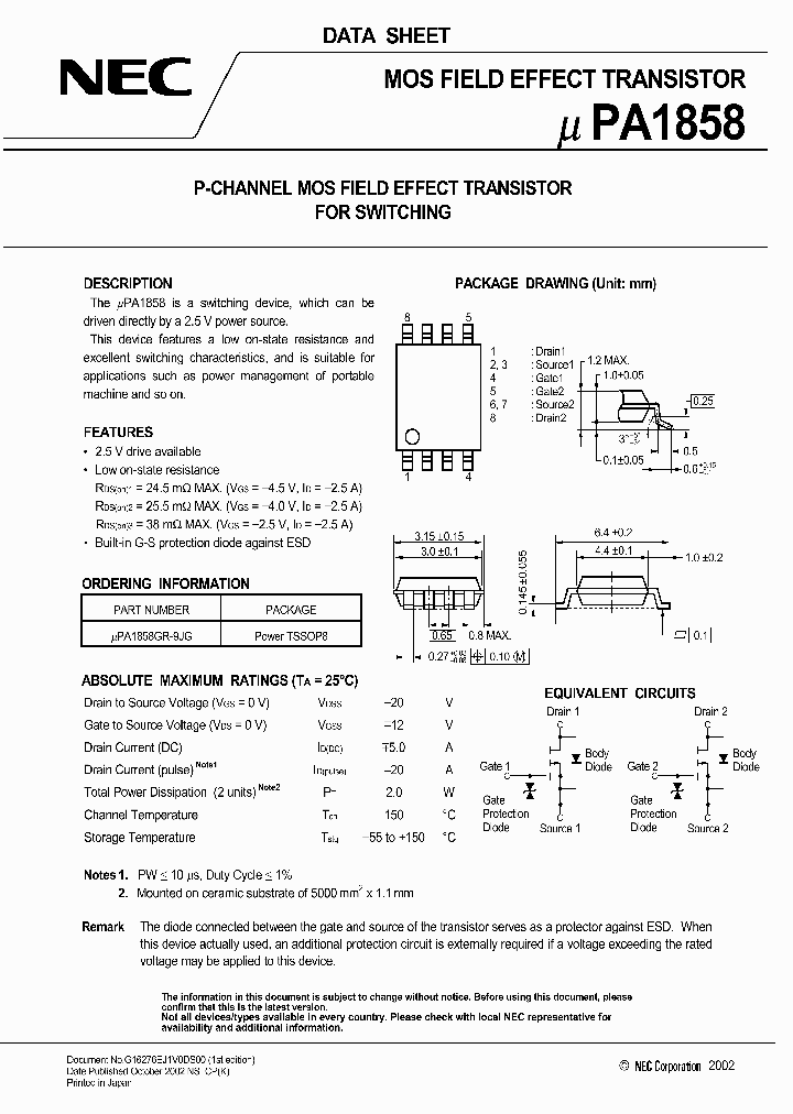 UPA1858_668018.PDF Datasheet