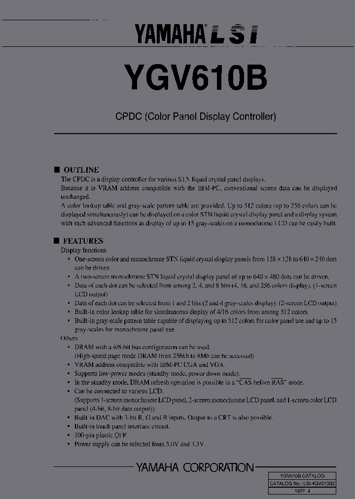 YGV610B_600970.PDF Datasheet