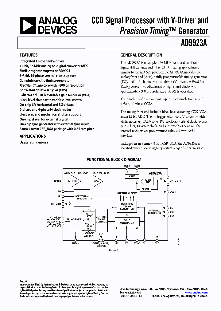 AD9923ABBCZ_834931.PDF Datasheet