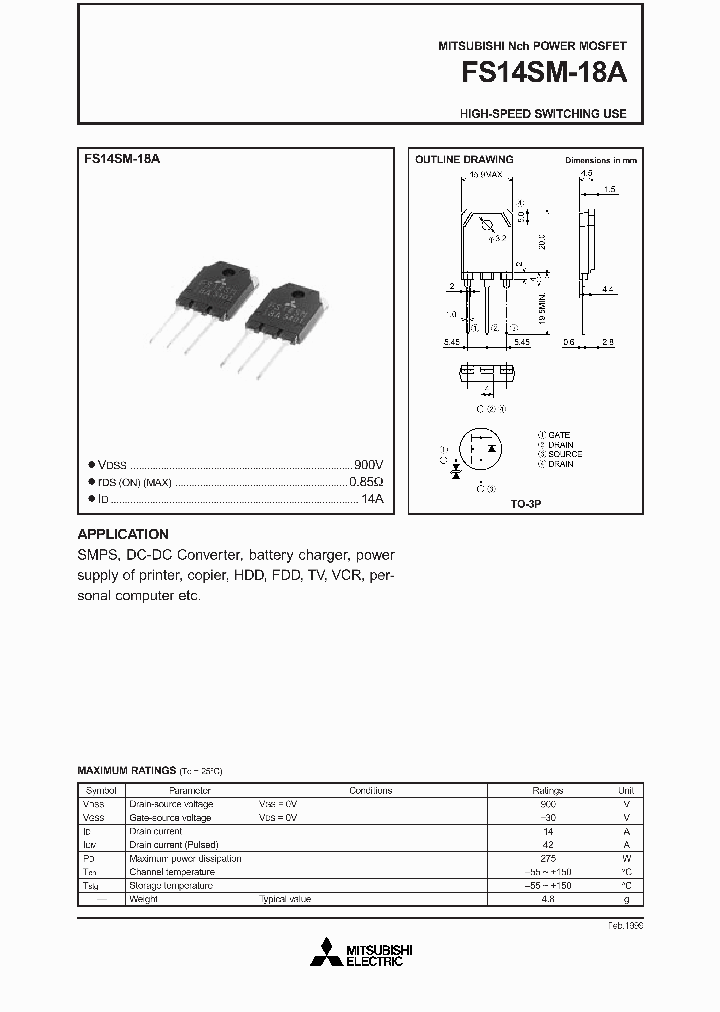 FS14SM18A_815147.PDF Datasheet