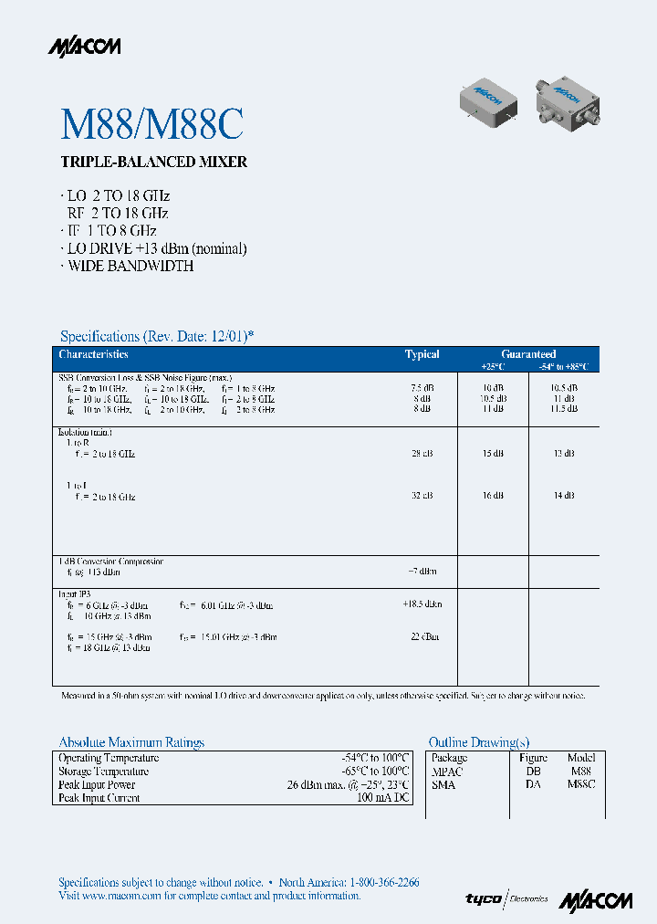 M88_1010203.PDF Datasheet